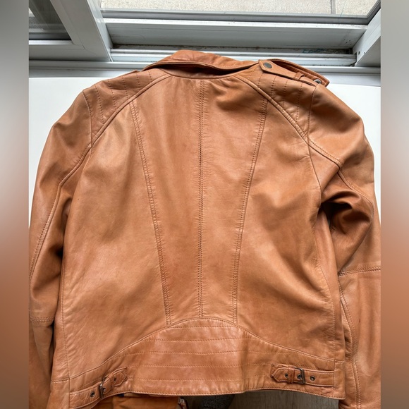 Stradivarious Real Leather Jacket - Picture 11 of 13